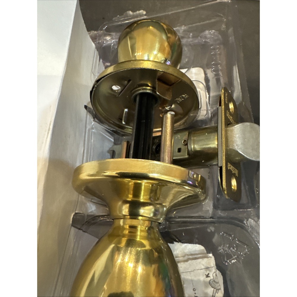 Kwikset Bed‎ And Bath Polished Brass 300t 3 Cp V1